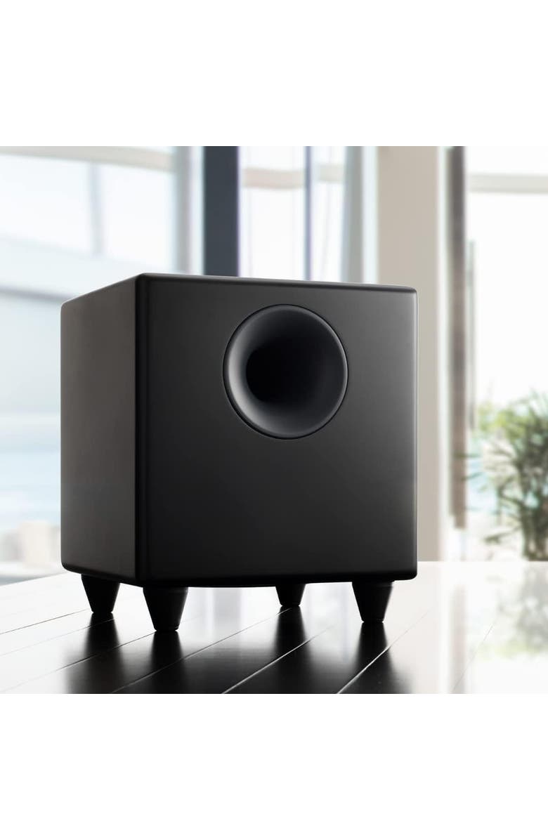 Audioengine S8 250 Watt 8in Wireless Subwoofer, Alternate, color, Black