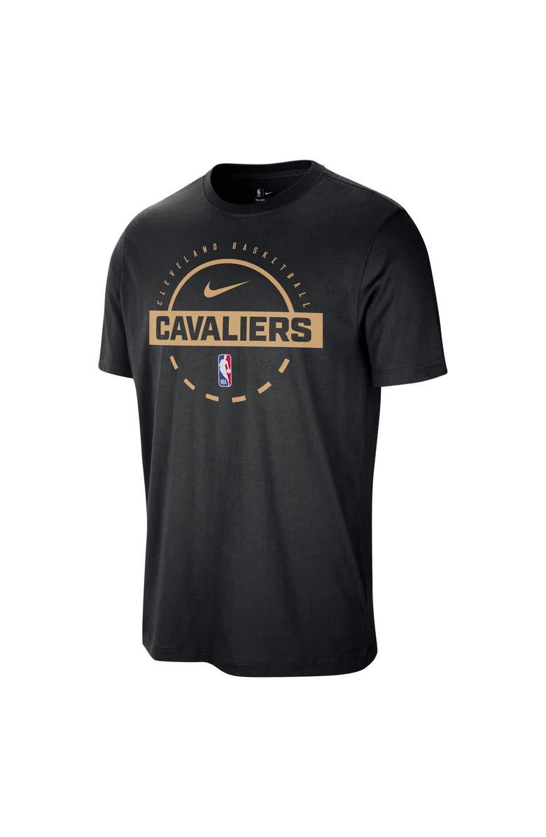 Nike Men's Nike Black Cleveland Cavaliers Authentic Practice T-Shirt, Alternate, color, Black