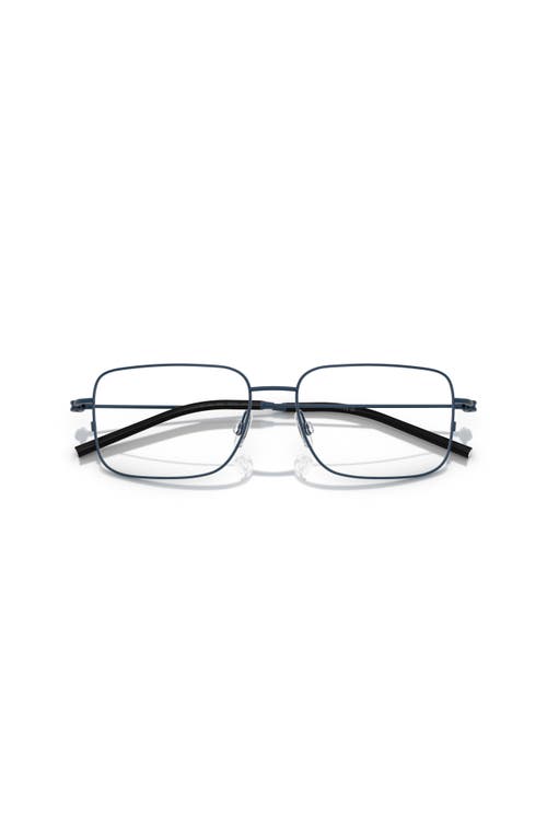 Moncler 54mm Irregular Optical Glasses In Blue