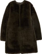 Vince Reversible Genuine Shearling Coat