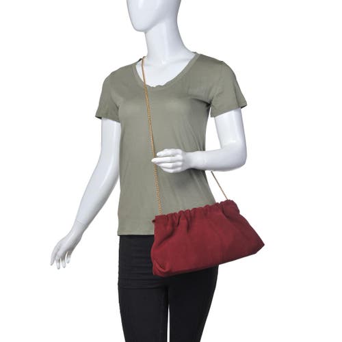 Moda Luxe Penelope Shoulder Bag In Burgundy