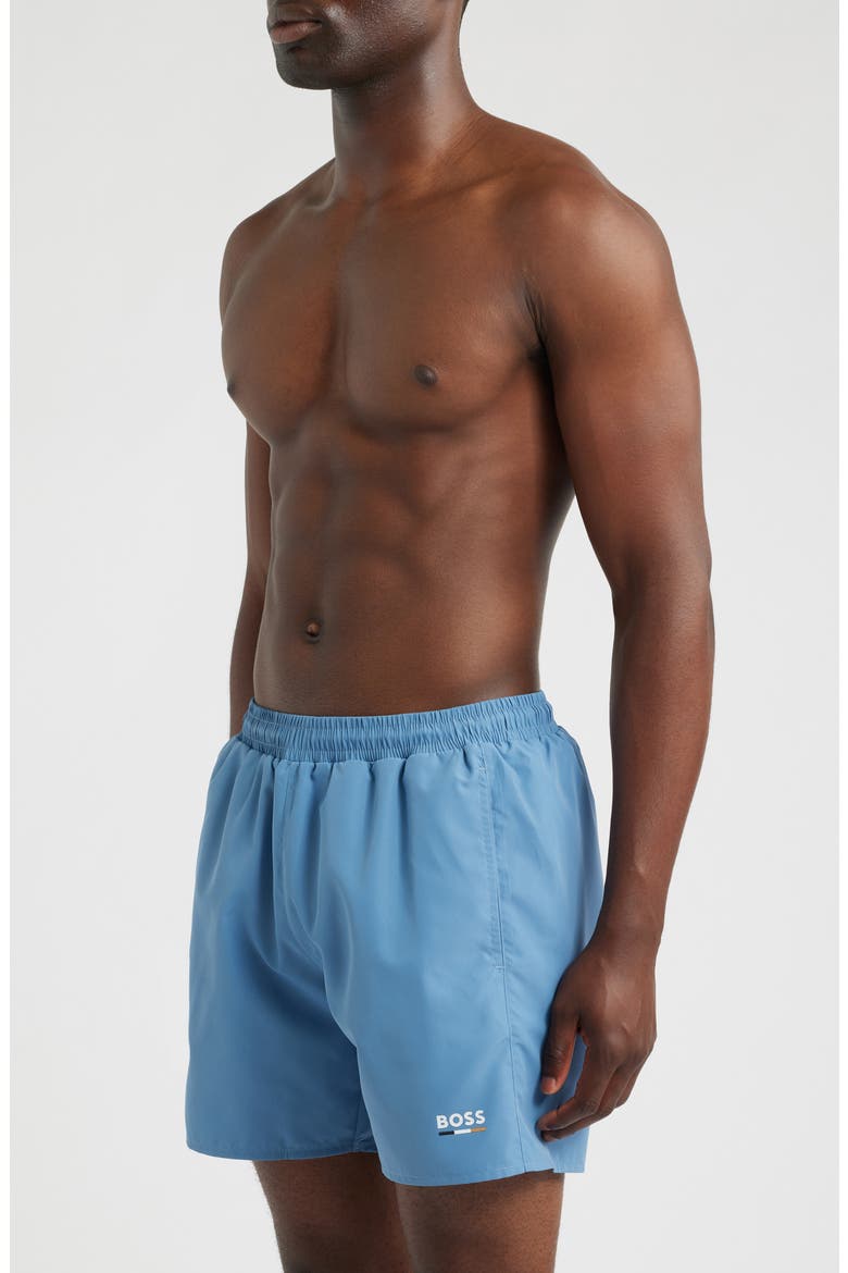 Swordfish Swim Trunks, Alternate, color, LIGHT PASTEL/ BLUE