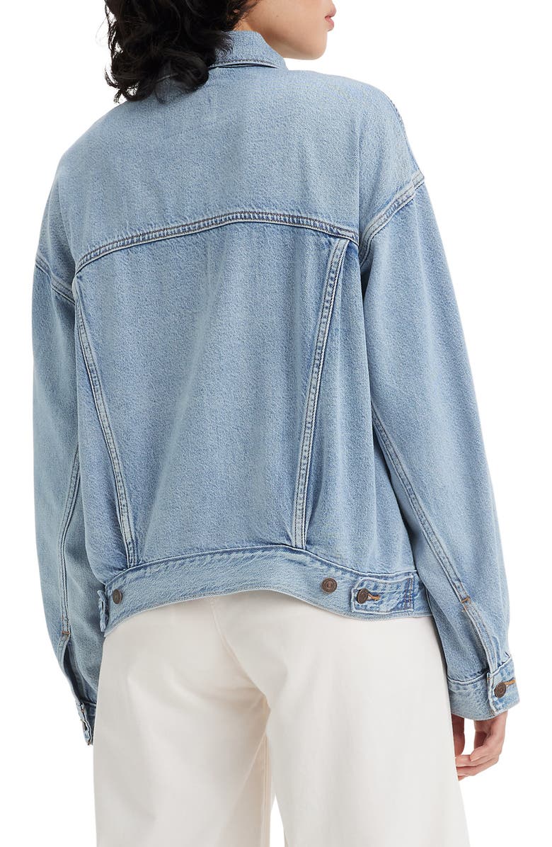 Levi's<sup>®</sup> '90s Denim Trucker Jacket, Alternate, color, 