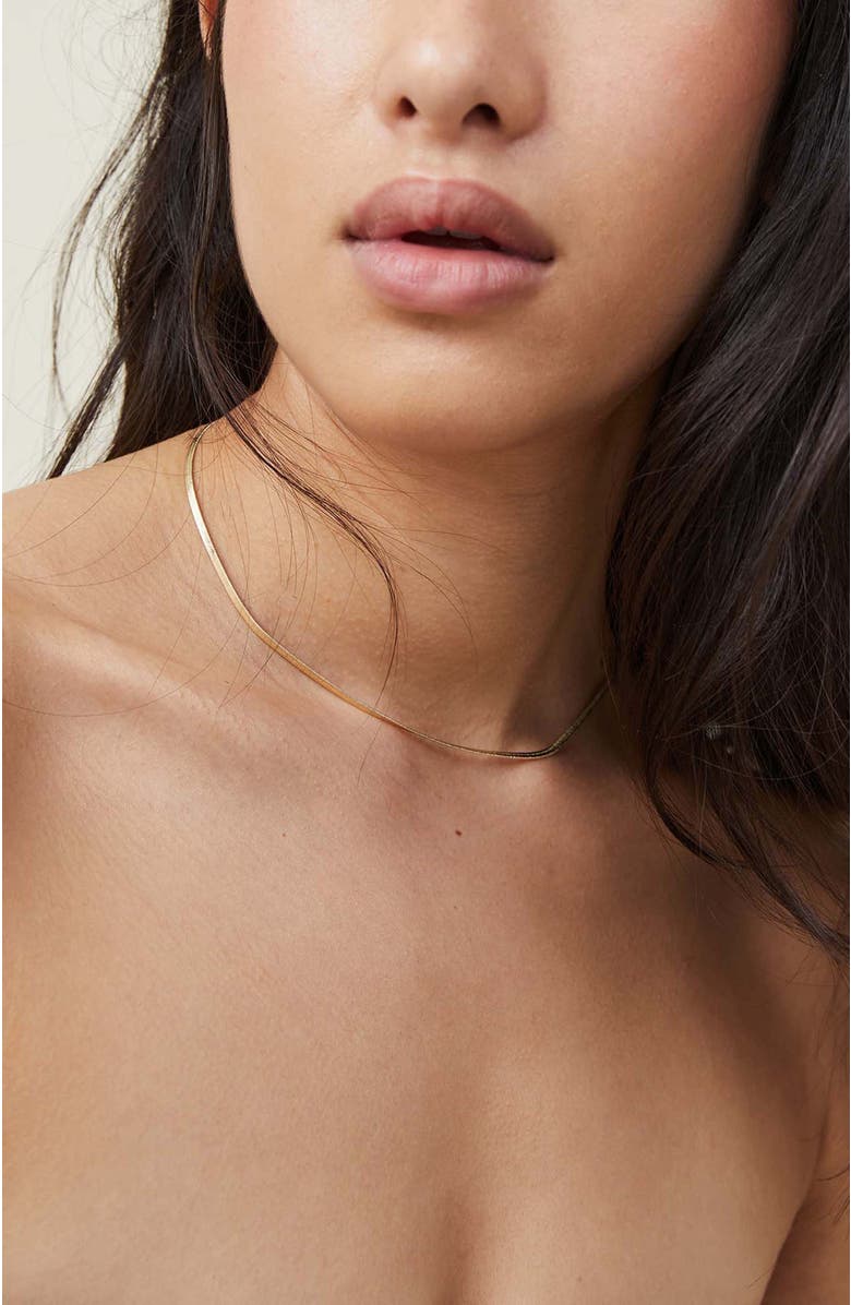 Rubi Shoes Fine Chain Necklace, Alternate, color,