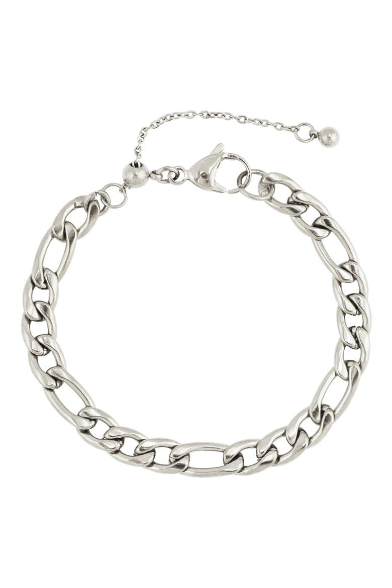 Mariner Chain Bracelet, Main, color, SILVER