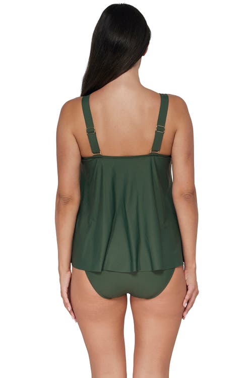 Sunsets Escape Sadie Tankini In Island Green