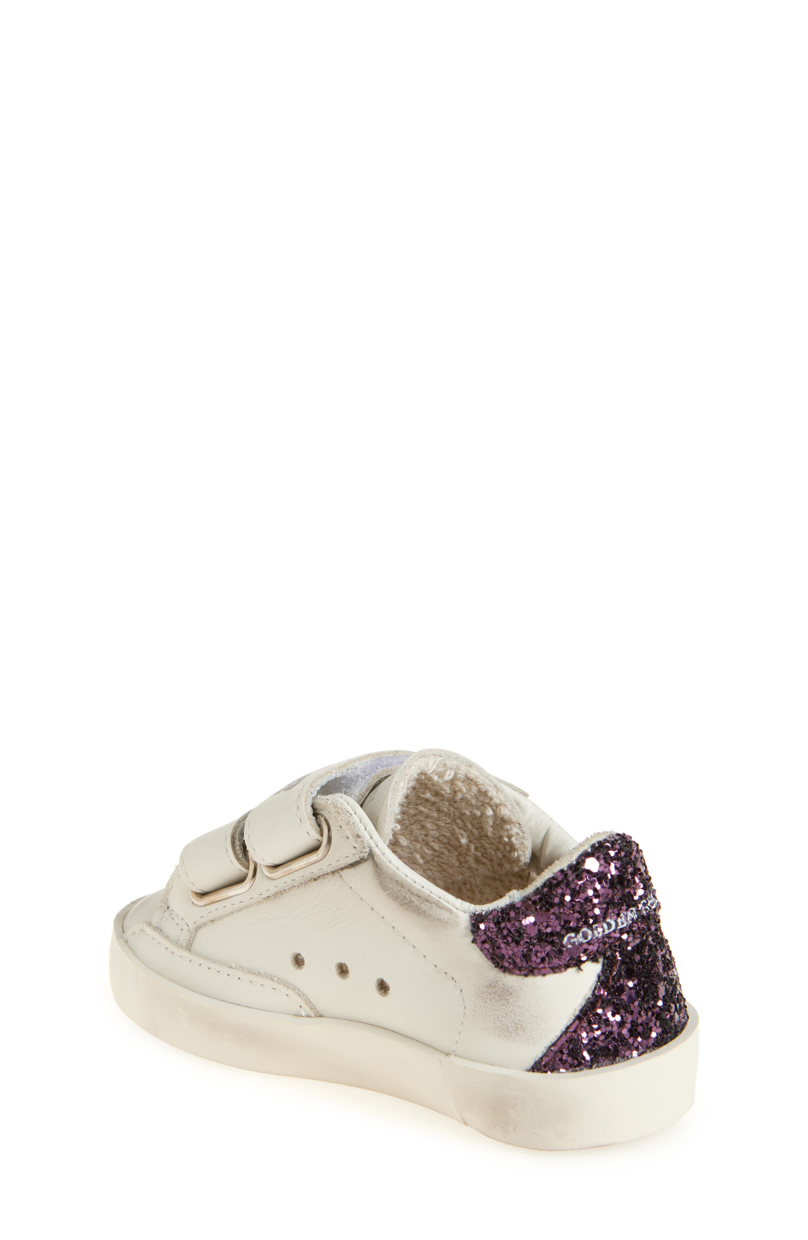 Golden Goose Kids' Old School Classic Sneaker, Alternate, color, White/ Silver/ Brown