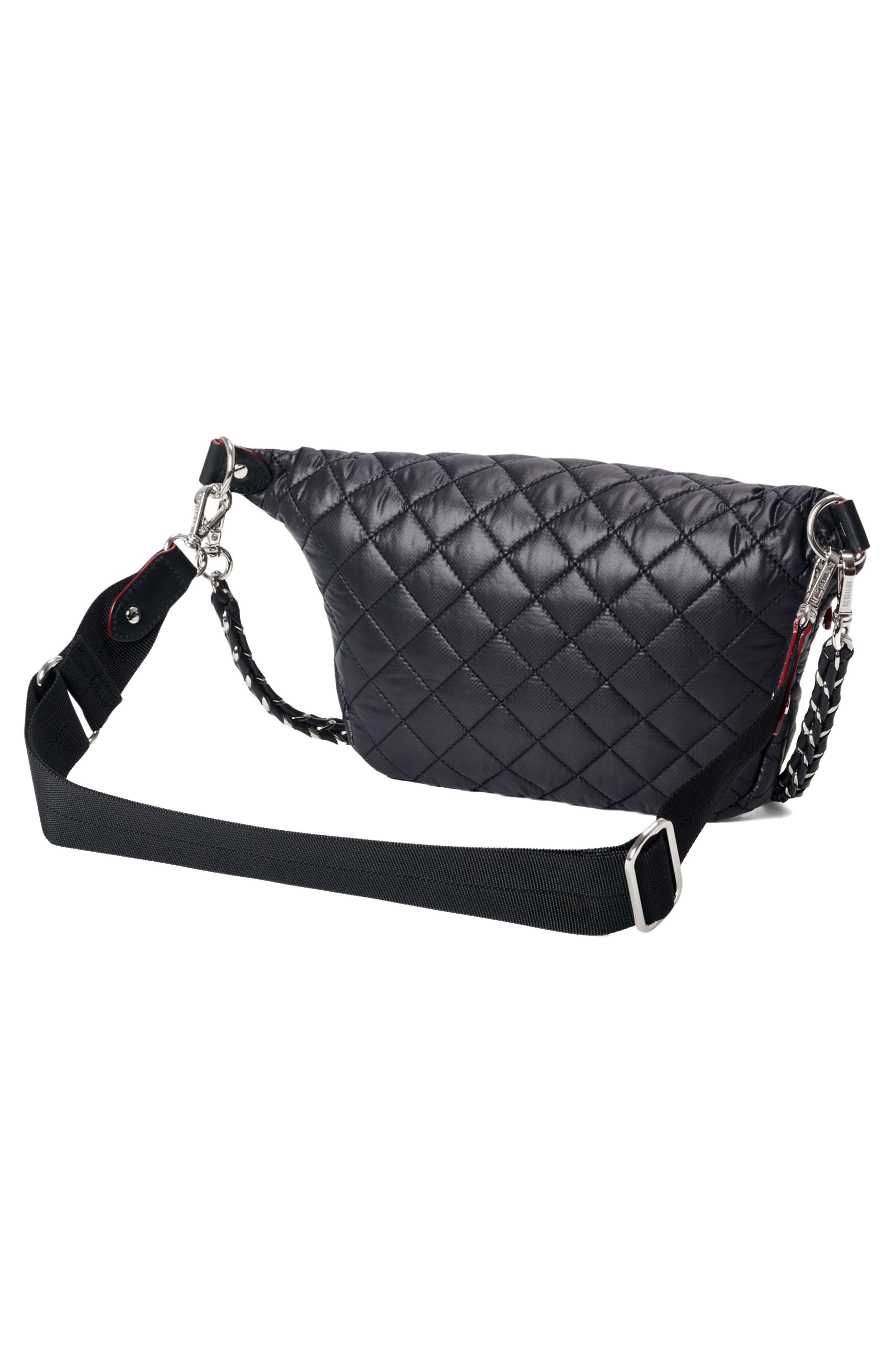 MZ Wallace Crosby Quilted Nylon Convertible Sling Bag, Alternate, color, 