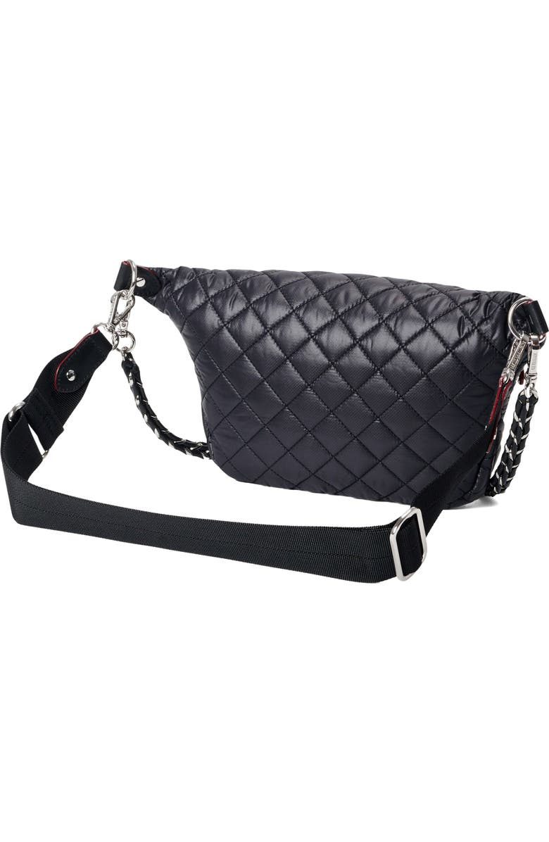 MZ Wallace Crosby Quilted Nylon Convertible Sling Bag, Alternate, color,