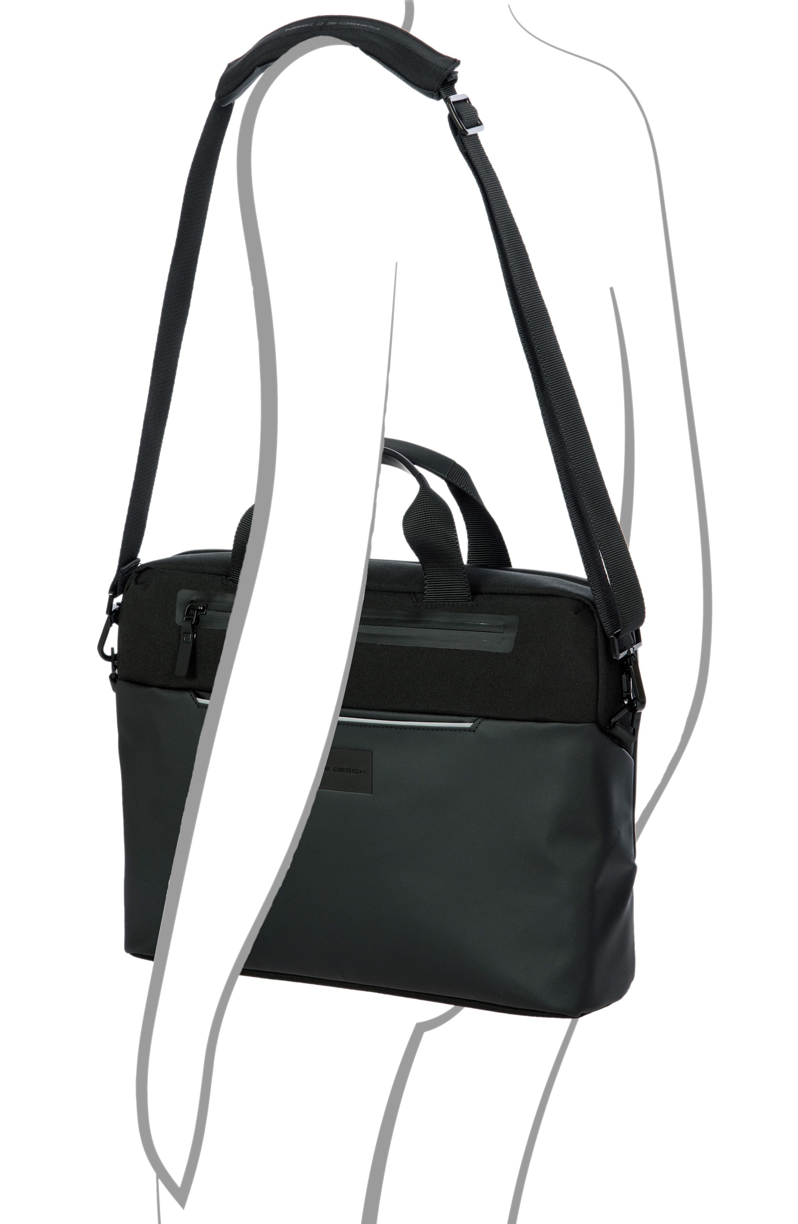 Porsche Design Recycled Polyester Briefcase, Alternate, color, 
