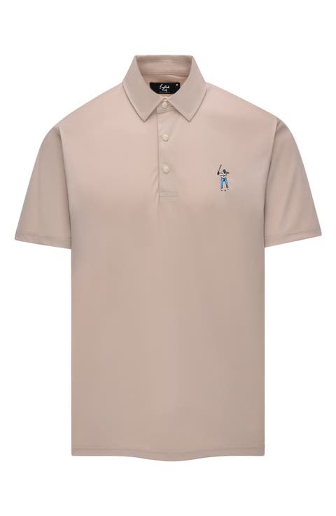 Snap Placket Performance Golf Polo