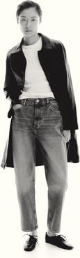 H&M Mom Slim-fit High-waist Ankle Jeans