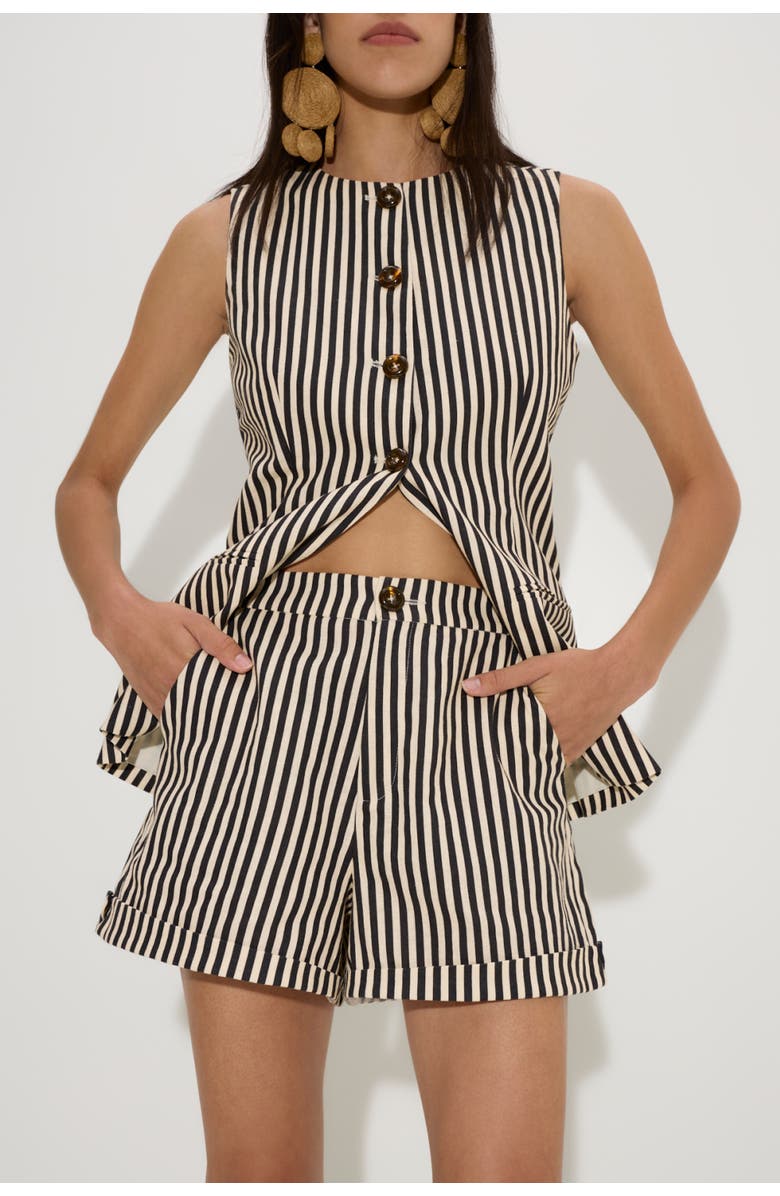 SIMONMILLER Como Linen Shorts, Alternate, color, 