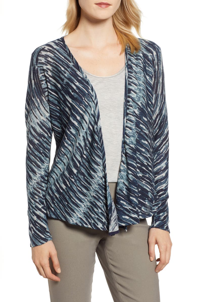 NIC+ZOE Green Light 4-Way Convertible Cardigan, Main, color, 