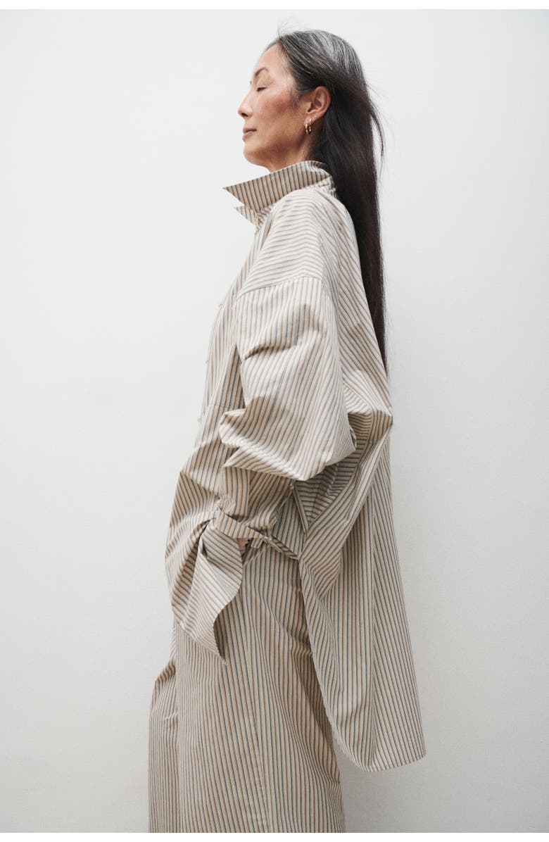 SILK LAUNDRY Round Shirt, Alternate, color,