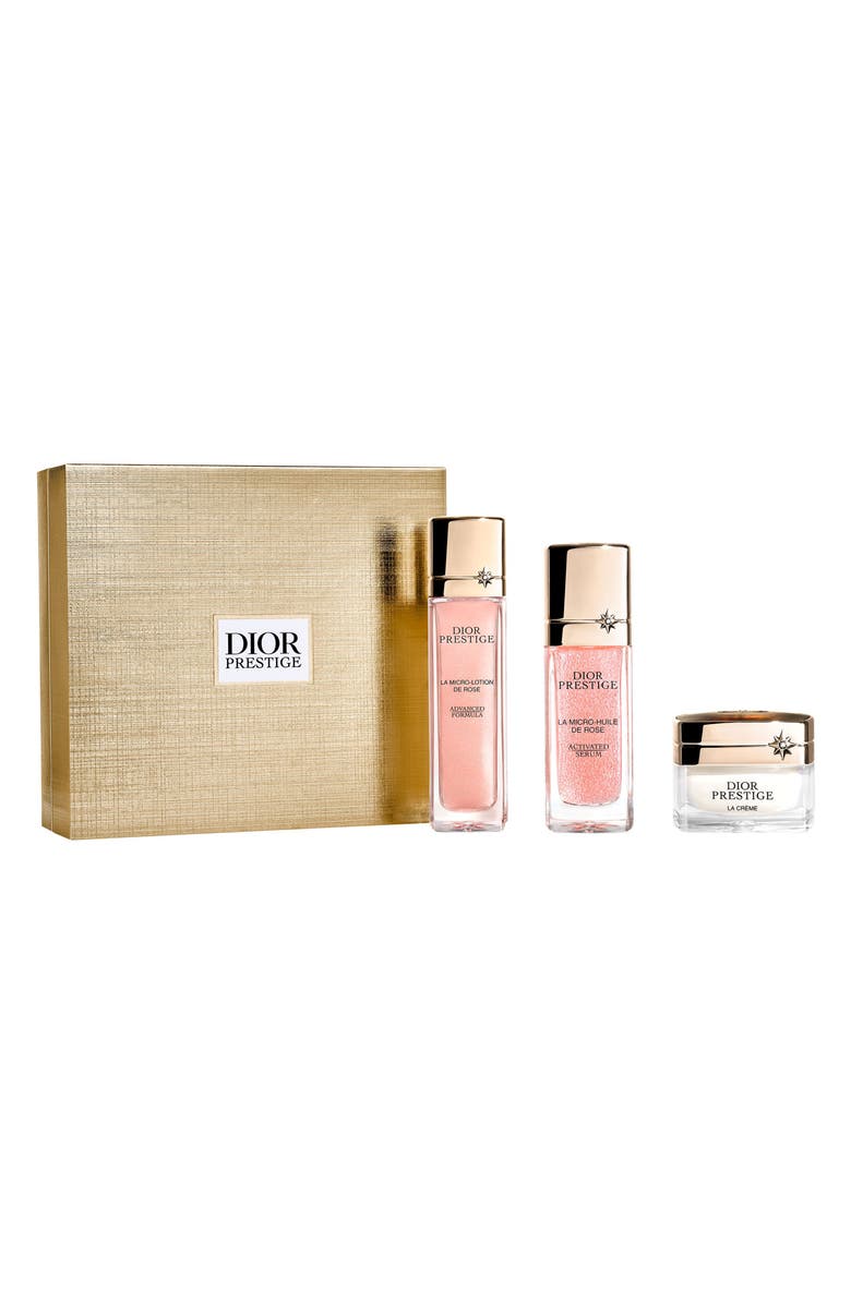 DIOR Prestige Exceptional Micro-Nutritive and Repairing Ritual Skin Care Gift Set, Main, color, 