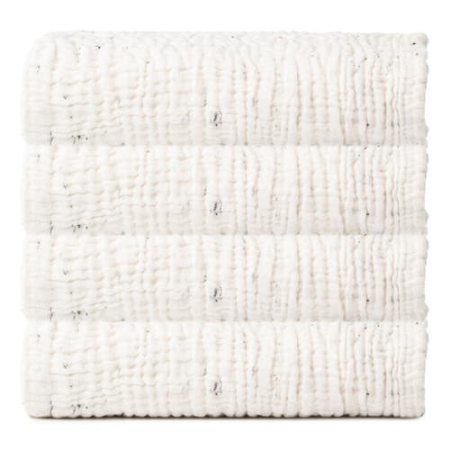 Olive And Linen Olive & Linen Soho Supersoft Hand / Kitchen Towel In Neutral