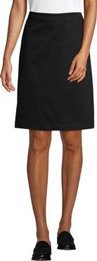 Lands' End School Uniform Young  Blend Chino Skort Top of Knee