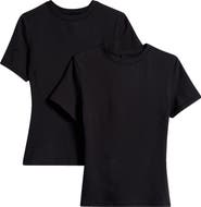 SKIMS 2-Pack Stretch Cotton Jersey T-Shirt