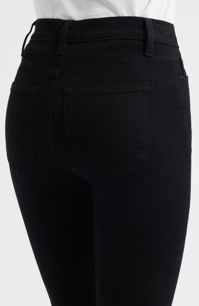 FRAME Le High Skinny Jeans, Alternate, color, Black