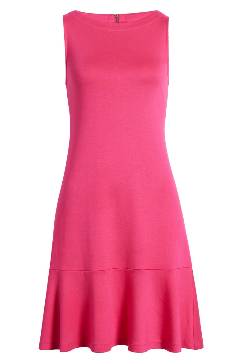Darcy Sleeveless Dress, Alternate, color, GLOWING AZALEA