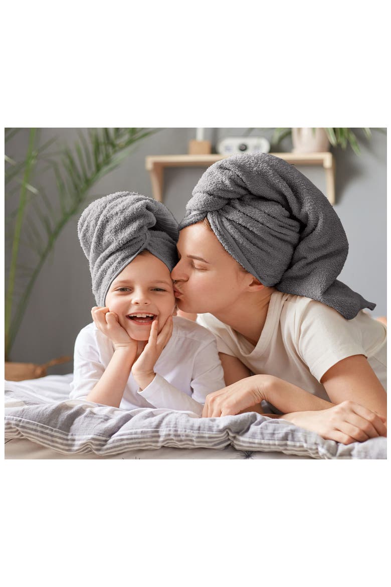 Essentials 6-Piece Cotton Bath Towel Set, Alternate, color, MONUMENT GREY