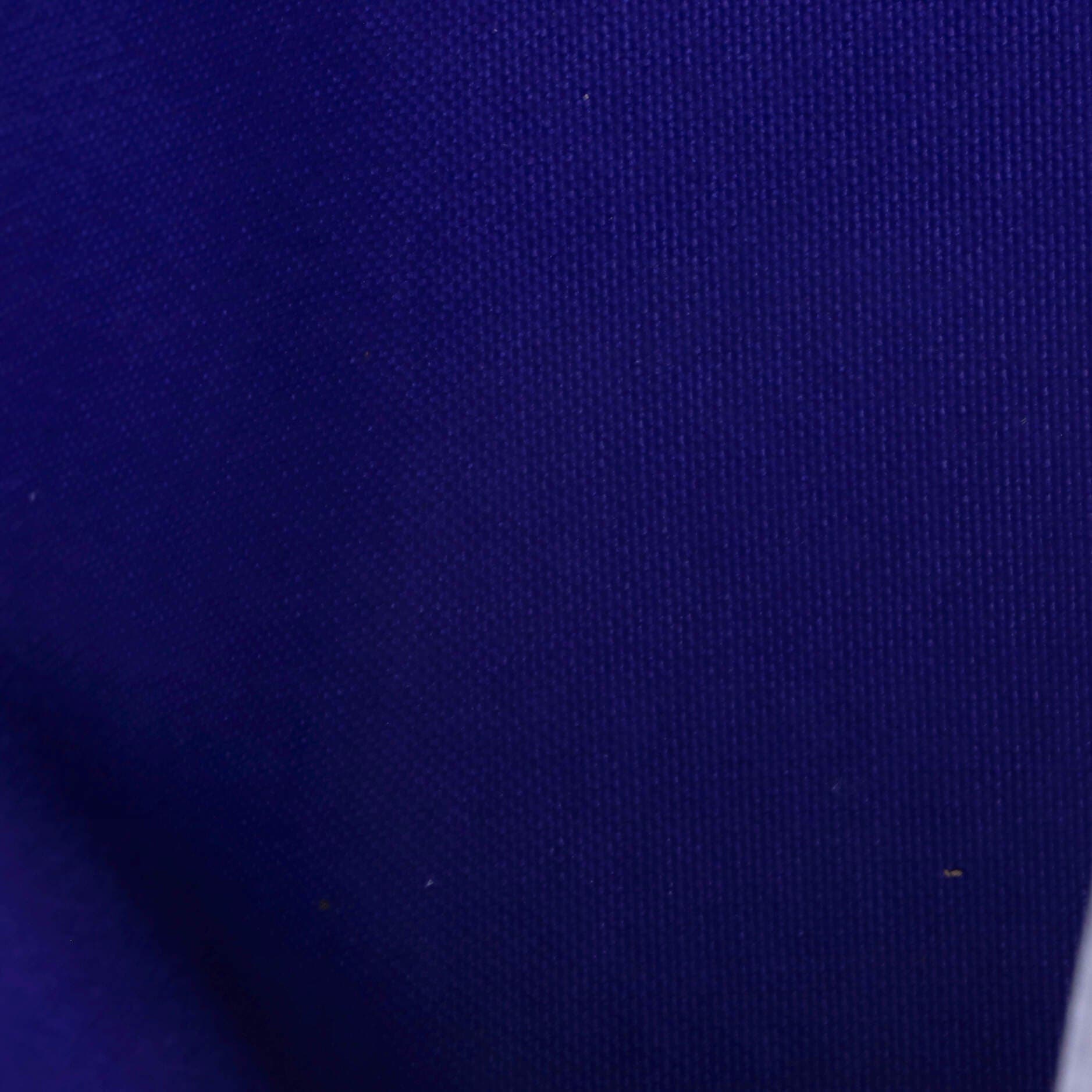 Pre-Owned Hermes Herbag Zip Leather and Toile 31, Alternate, color, Bleu Royal