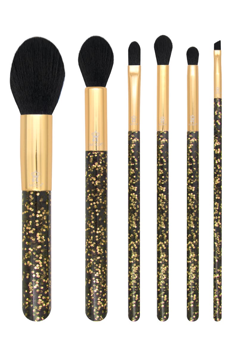 MODA Glitz & Glam 6-Piece Makeup Brush Set, Main, color, 
