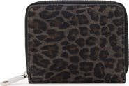 AllSaints Lena Hex Leather Zip Wallet