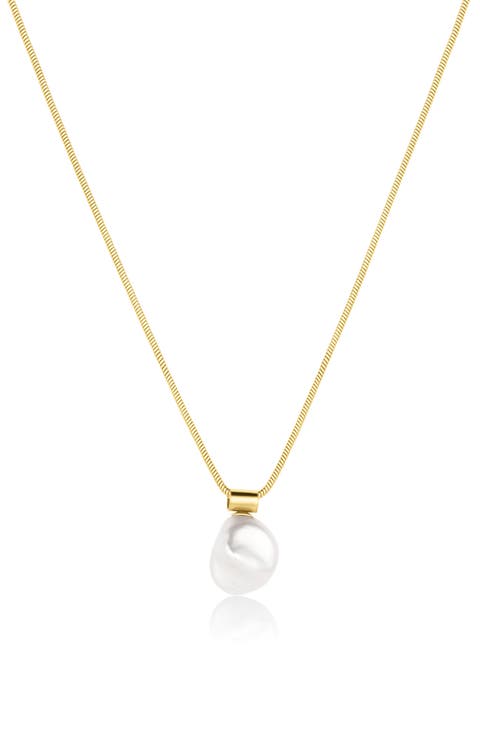 Nathalie Freshwater Pearl Pendant Necklace