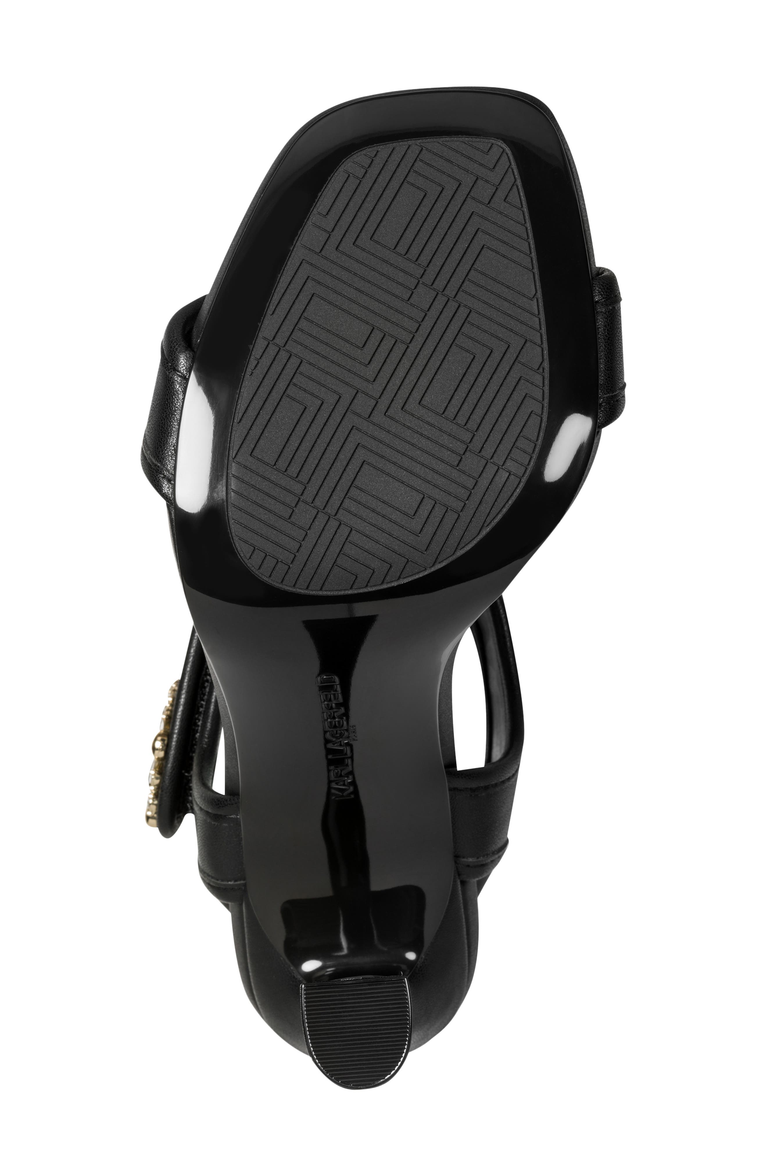 Celida Ankle Strap Sandal, Alternate, color, BLACK