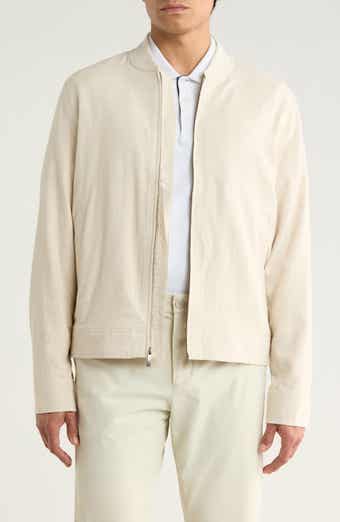 Nordstrom Linen Blend Bomber