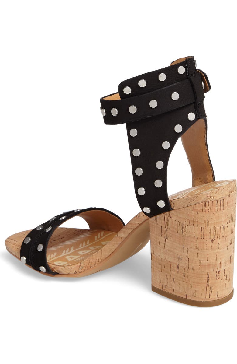 Dolce Vita Essie Studded Block Heel Sandal, Alternate, color,