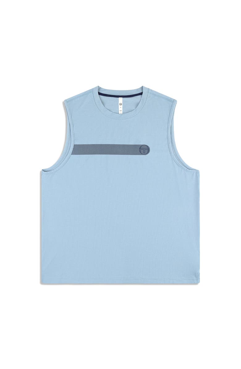 Sergio Tacchini Elio Performance Tank, Alternate, color, Faded Denim