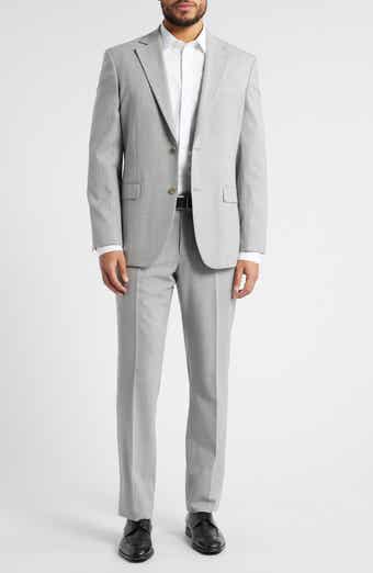 Nordstrom Henrik Trim Fit Stretch Mélange Suit