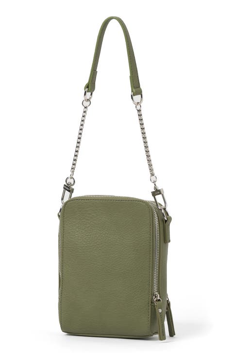 Mirror Mirror Vegan Leather Crossbody Bag