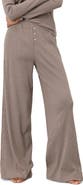 Pact Dream Rib Wide Leg Lounge Pant Made With Organic Cotton
