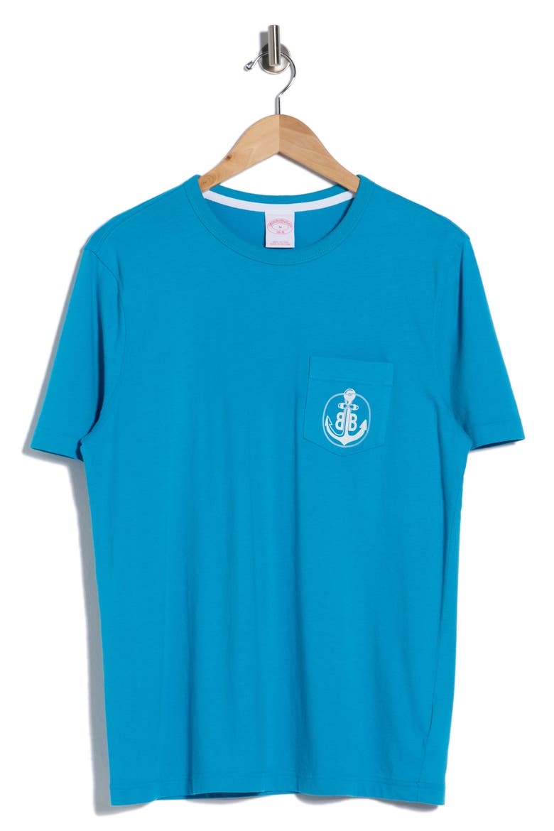 Anchor Graphic Pocket T-Shirt, Alternate, color, BLUE MULTI