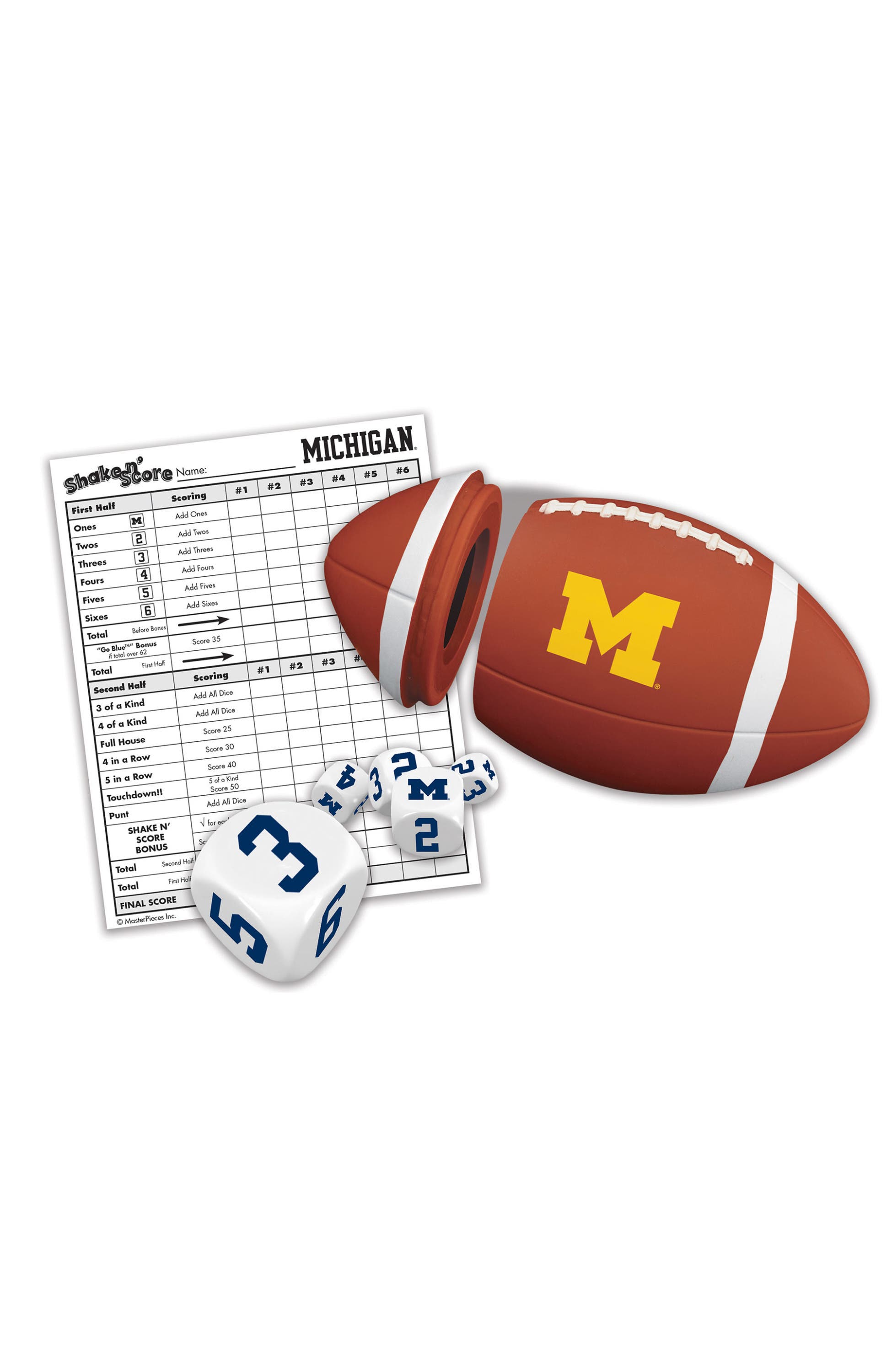 MASTERPIECES Michigan Wolverines Shake n' Score | Nordstrom