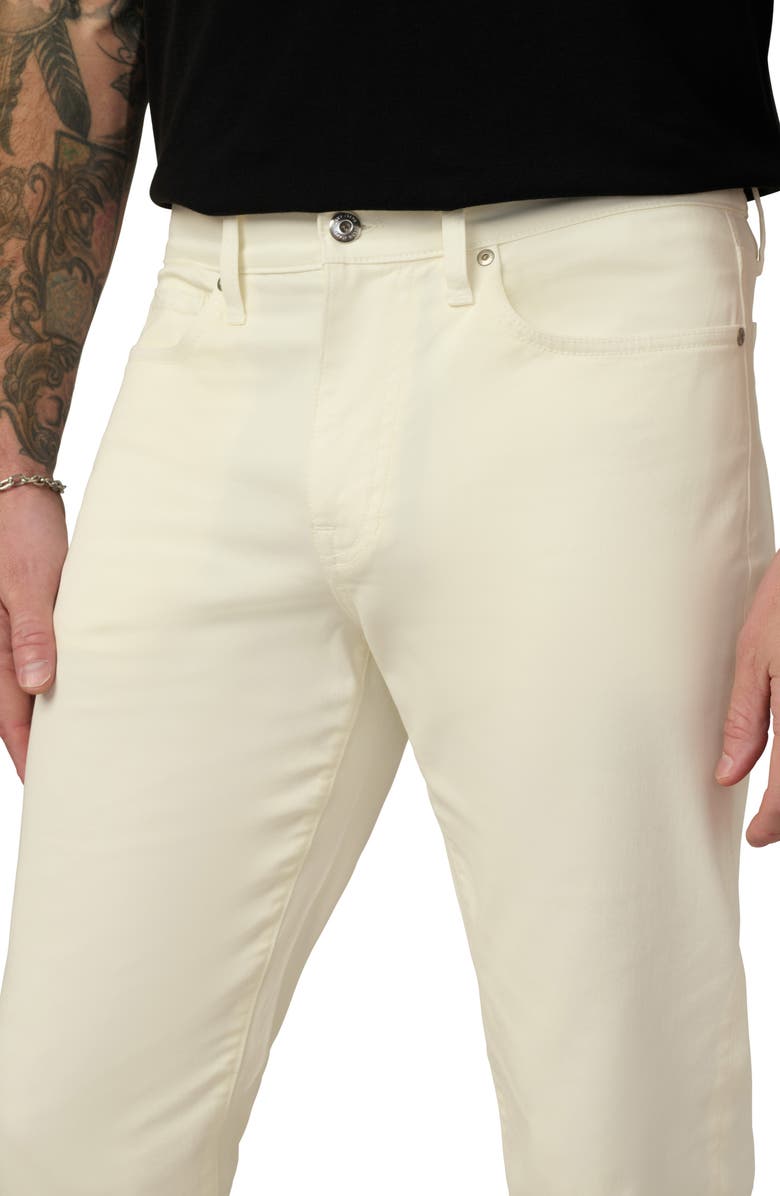 Joe's The Brixton Slim Straight Leg Twill Pants, Alternate, color, Coconut Milk