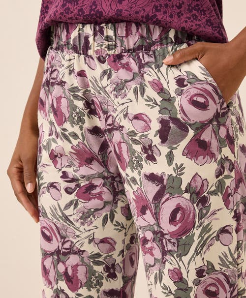 Pact Organic Staycation Sleep Pant In Multi