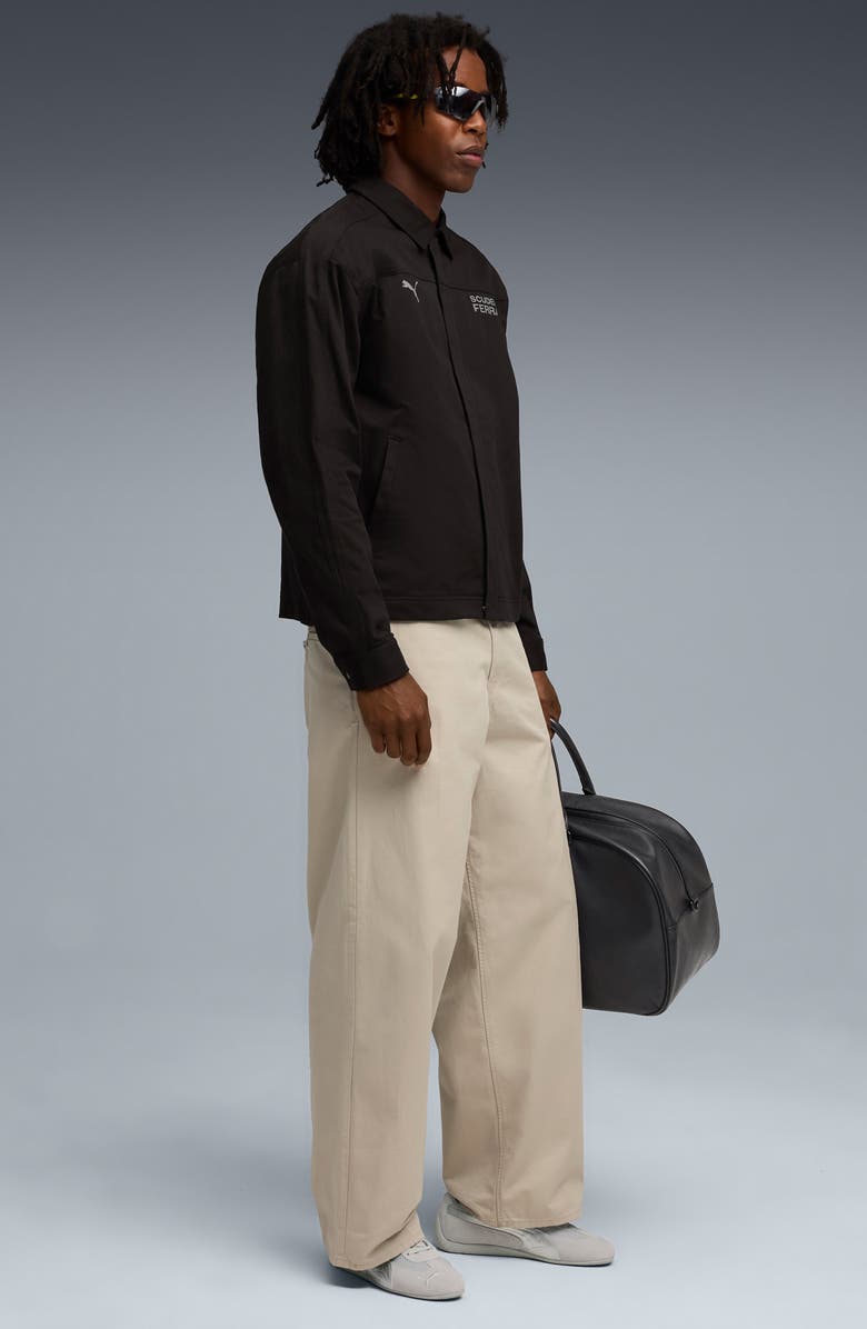 PUMA Ferrari Lifestyle Jacket, Alternate, color, Puma Black