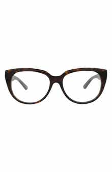 Balenciaga 53mm Round Optical Glasses