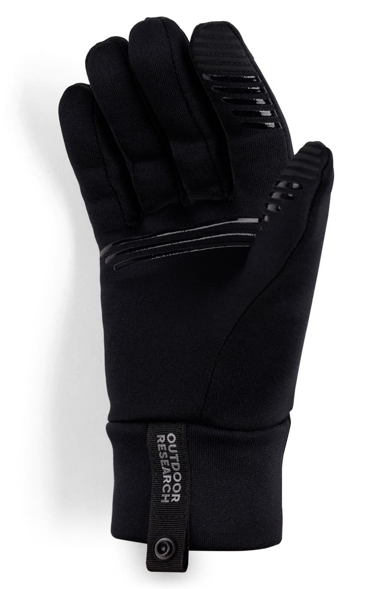 Vigor Midweight Sensor Gloves, Alternate, color, BLACK