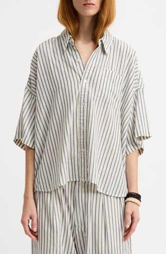 DENIMIST Oversize Button-Up Shirt