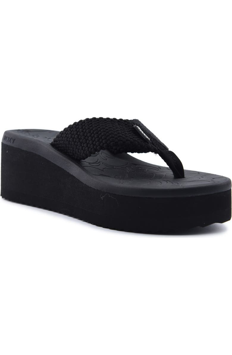 Roxy Kallie II Platform Flip Flop, Main, color,