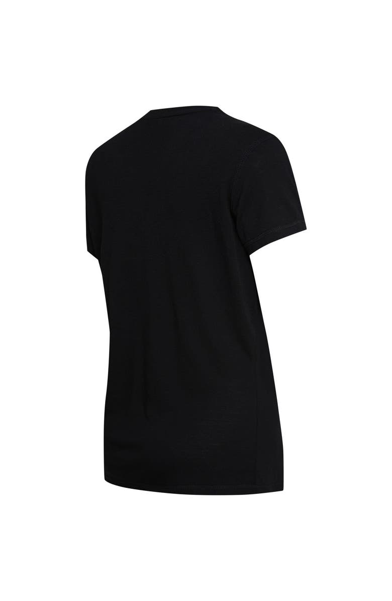 College Concepts Women's College Concepts Black/Gray Brooklyn Nets Arctic T-Shirt & Flannel Pants Sleep Set, Alternate, color, Black