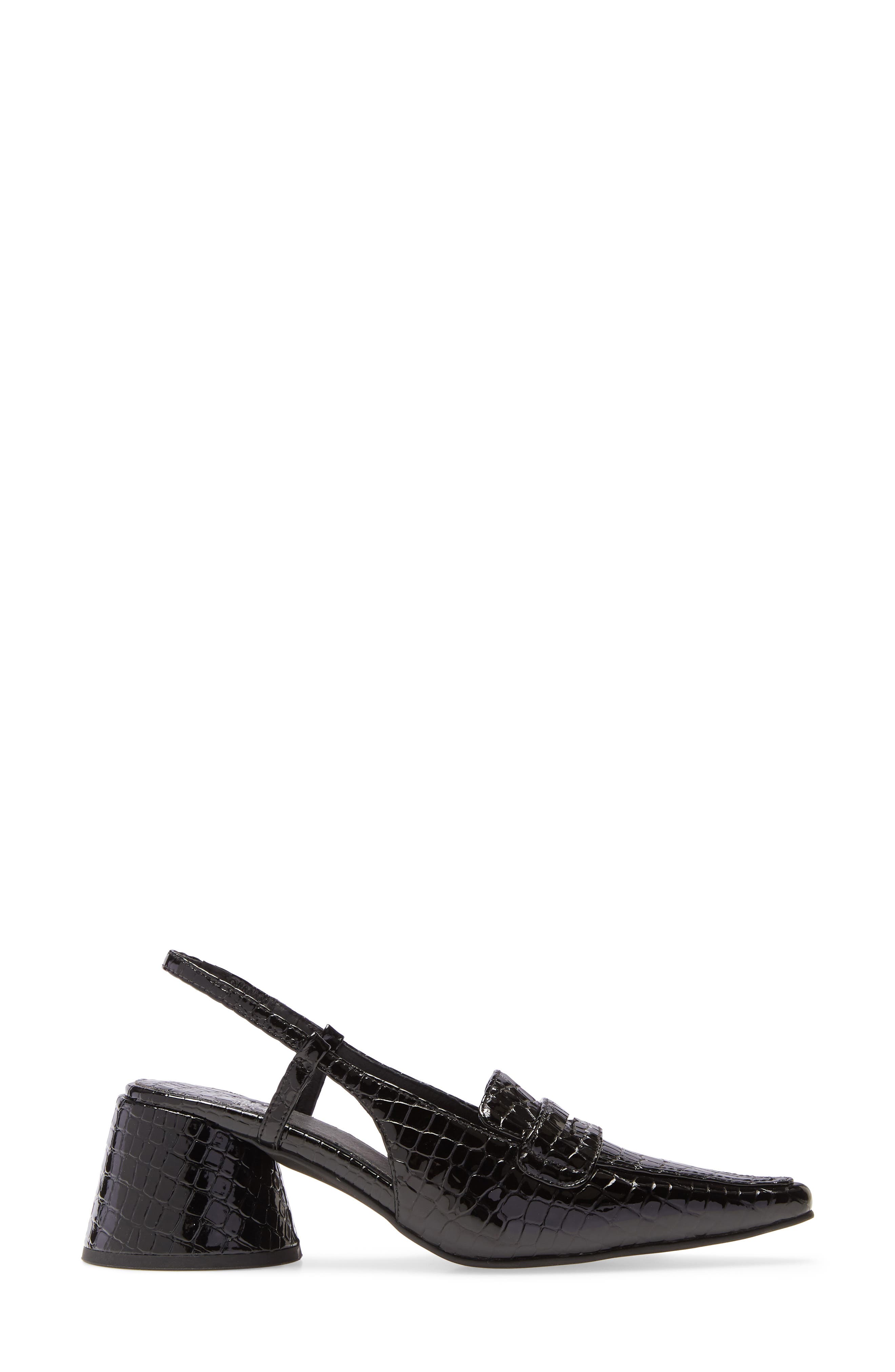 Jeffrey Campbell Ferway Slingback Loafer Pump, Alternate, color, 