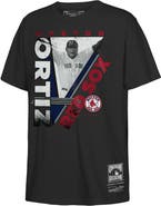 Mitchell & Ness Youth Mitchell & Ness David Ortiz Black Boston Red Sox In the Zone Player Graphic T-Shirt
