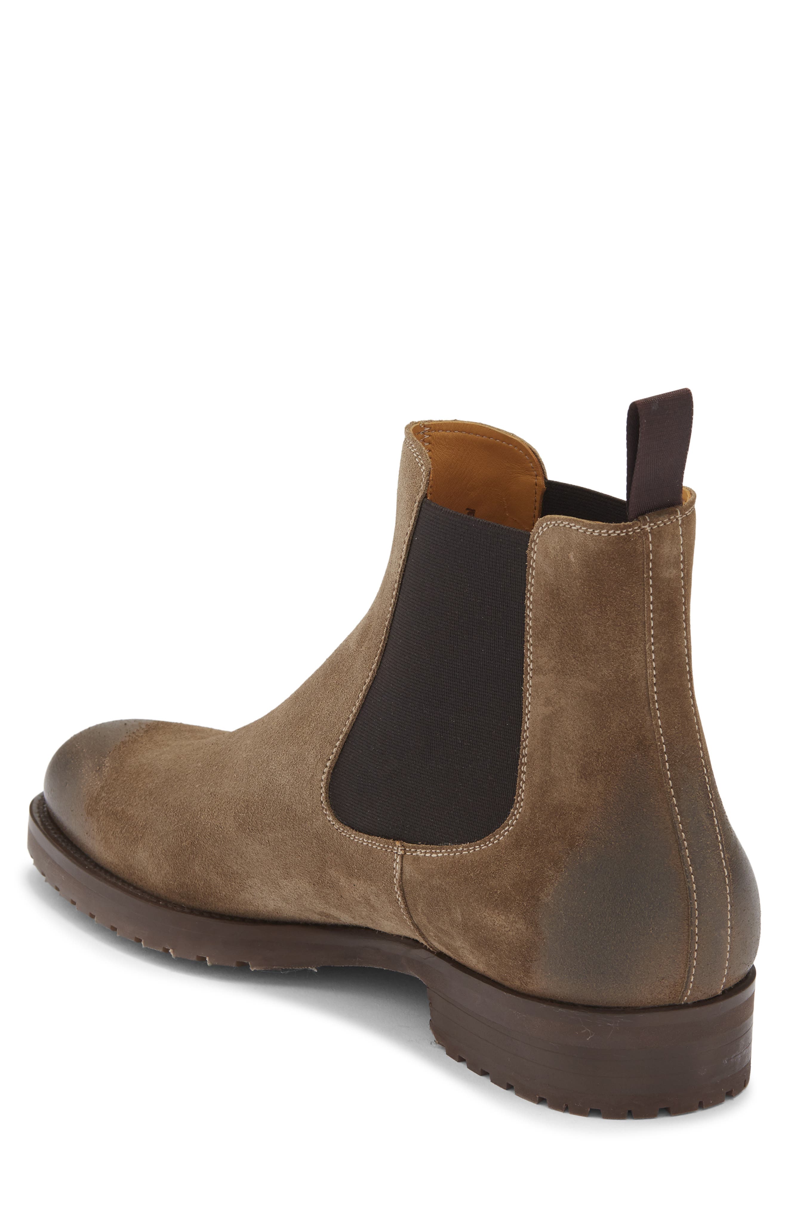 Magnanni Kam Chelsea Boot, Alternate, color, Torba Oiled Suede